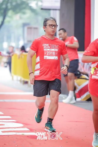 Race photo from ONE RUN 10K 2025
