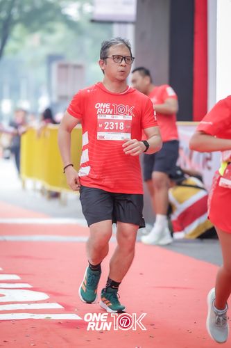 Race photo from ONE RUN 10K 2025