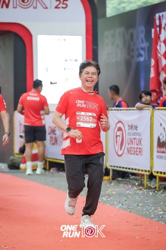 Race photo from ONE RUN 10K 2025