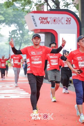 Race photo from ONE RUN 10K 2025
