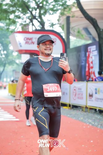 Race photo from ONE RUN 10K 2025