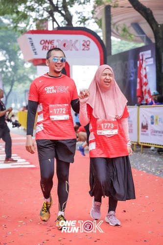 Race photo from ONE RUN 10K 2025