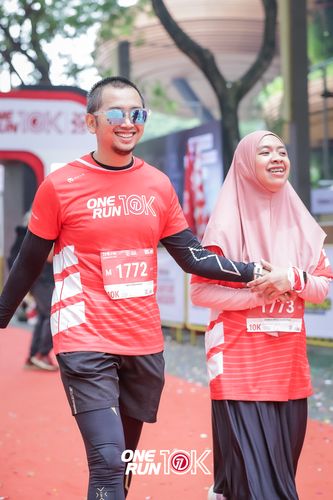 Race photo from ONE RUN 10K 2025