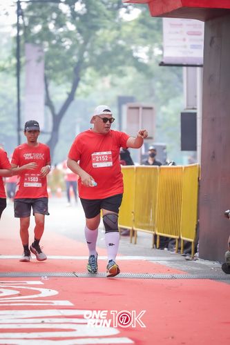 Race photo from ONE RUN 10K 2025