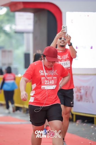 Race photo from ONE RUN 10K 2025