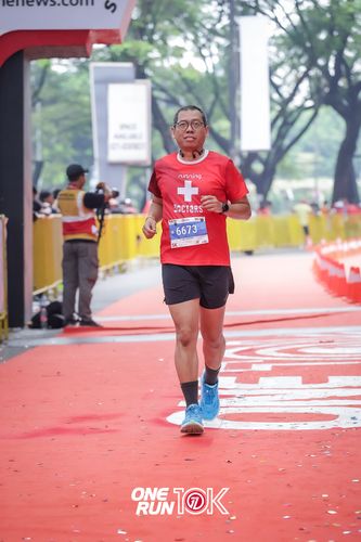 Race photo from ONE RUN 10K 2025