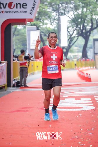 Race photo from ONE RUN 10K 2025