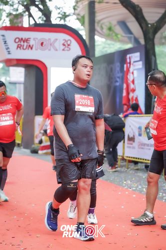 Race photo from ONE RUN 10K 2025