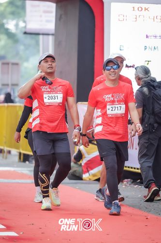 Race photo from ONE RUN 10K 2025