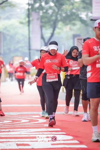 Race photo from ONE RUN 10K 2025