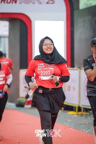 Race photo from ONE RUN 10K 2025