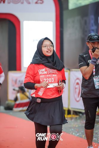 Race photo from ONE RUN 10K 2025