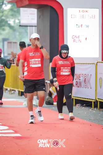 Race photo from ONE RUN 10K 2025