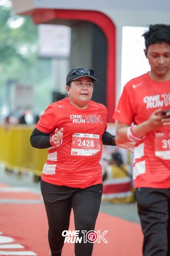 Race photo from ONE RUN 10K 2025