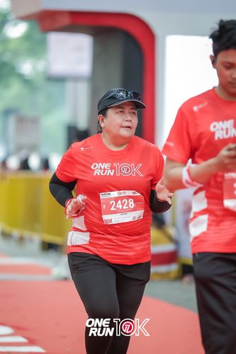 Race photo from ONE RUN 10K 2025