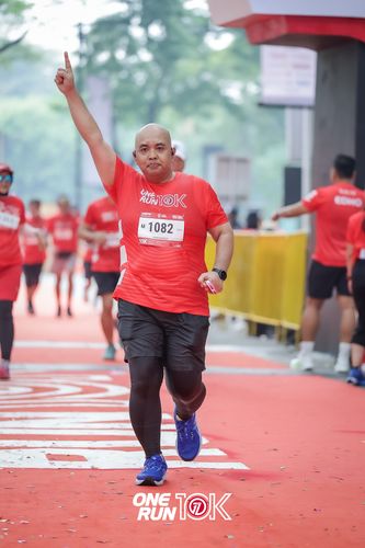 Race photo from ONE RUN 10K 2025