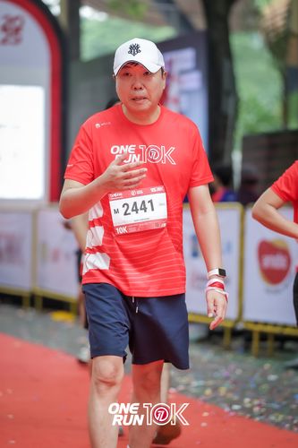 Race photo from ONE RUN 10K 2025