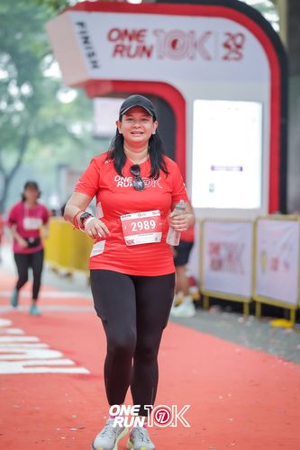 Race photo from ONE RUN 10K 2025