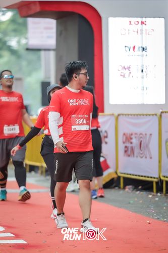 Race photo from ONE RUN 10K 2025