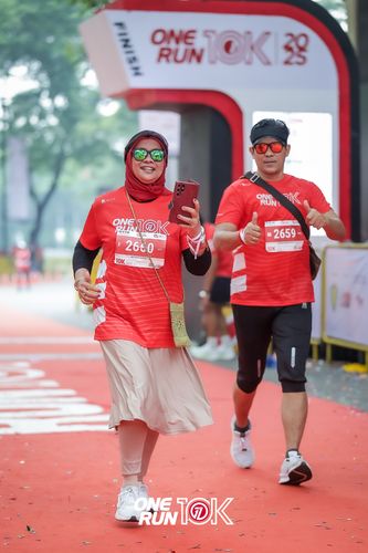 Race photo from ONE RUN 10K 2025
