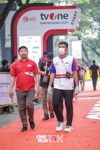 Race photo from ONE RUN 10K 2025