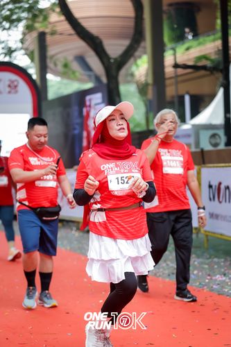 Race photo from ONE RUN 10K 2025
