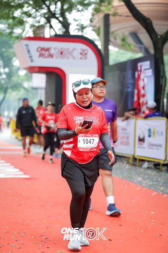 Race photo from ONE RUN 10K 2025