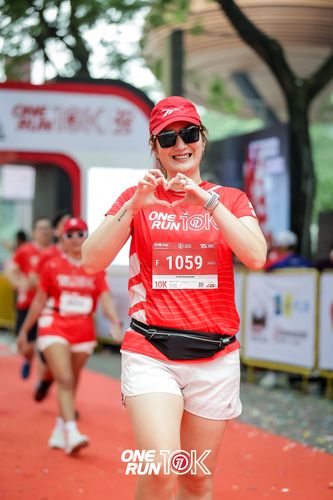 Race photo from ONE RUN 10K 2025