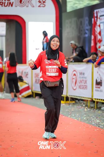 Race photo from ONE RUN 10K 2025