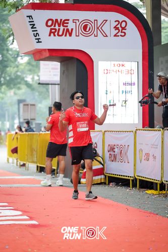 Race photo from ONE RUN 10K 2025