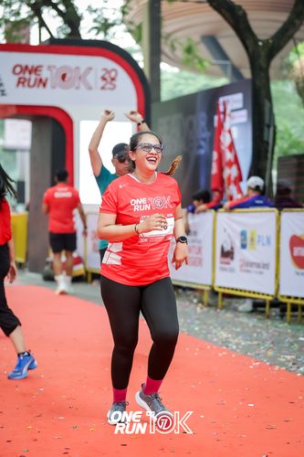 Race photo from ONE RUN 10K 2025