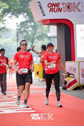 Race photo from ONE RUN 10K 2025