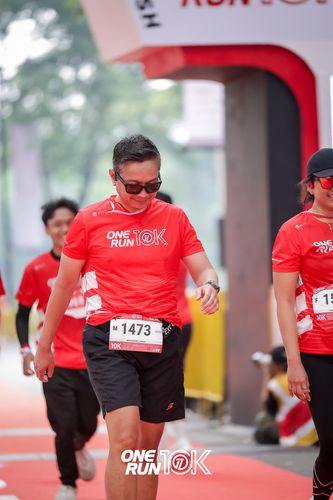 Race photo from ONE RUN 10K 2025