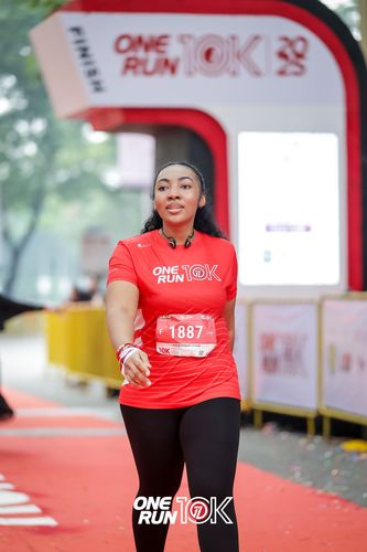 Race photo from ONE RUN 10K 2025