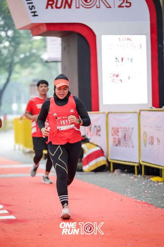 Race photo from ONE RUN 10K 2025