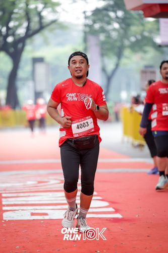 Race photo from ONE RUN 10K 2025