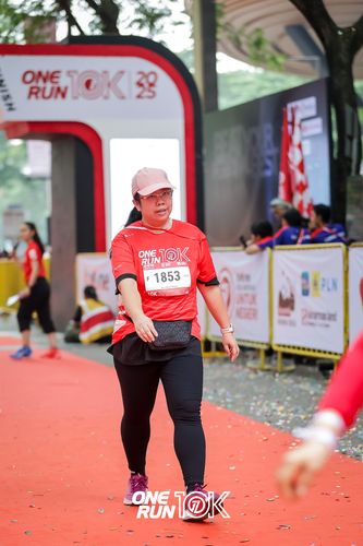 Race photo from ONE RUN 10K 2025