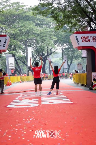 Race photo from ONE RUN 10K 2025