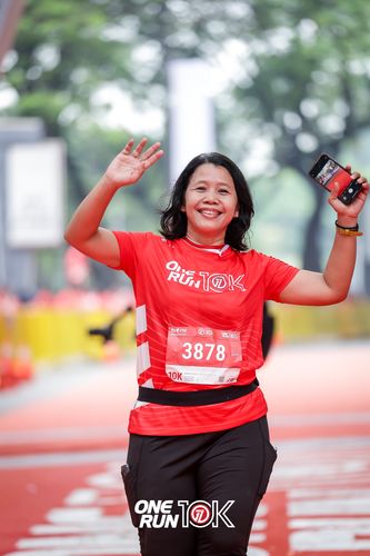 Race photo from ONE RUN 10K 2025