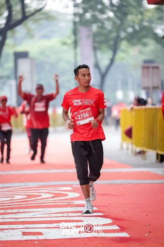 Race photo from ONE RUN 10K 2025