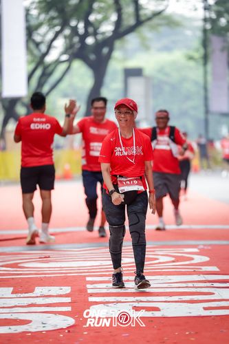Race photo from ONE RUN 10K 2025
