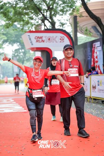 Race photo from ONE RUN 10K 2025