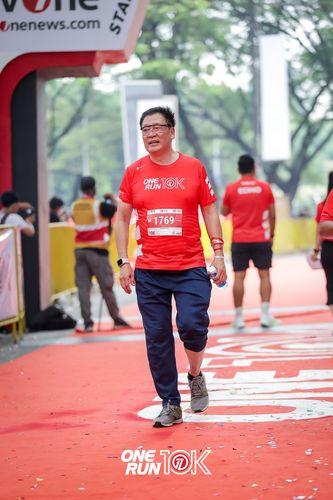 Race photo from ONE RUN 10K 2025
