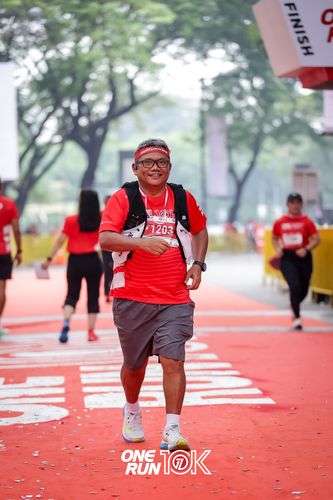 Race photo from ONE RUN 10K 2025