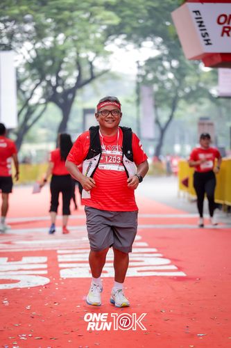 Race photo from ONE RUN 10K 2025