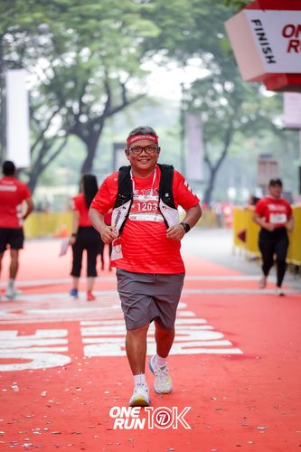 Race photo from ONE RUN 10K 2025