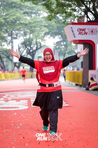 Race photo from ONE RUN 10K 2025