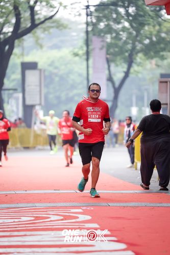 Race photo from ONE RUN 10K 2025