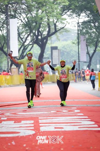 Race photo from ONE RUN 10K 2025