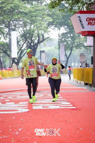 Race photo from ONE RUN 10K 2025